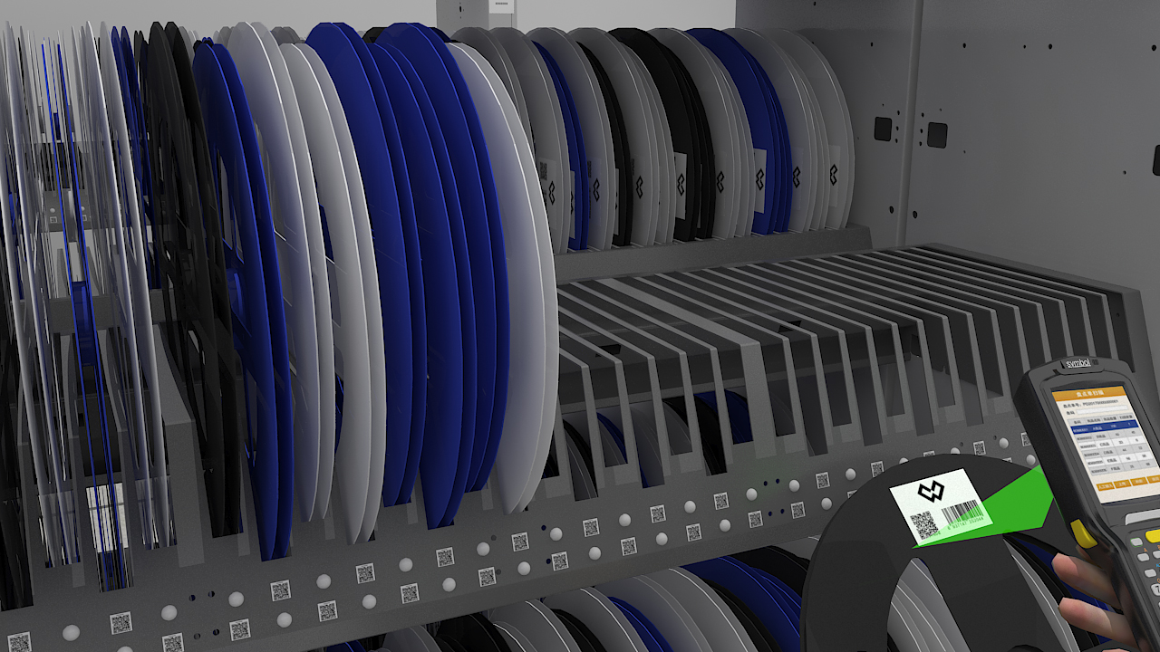 reel storage rack