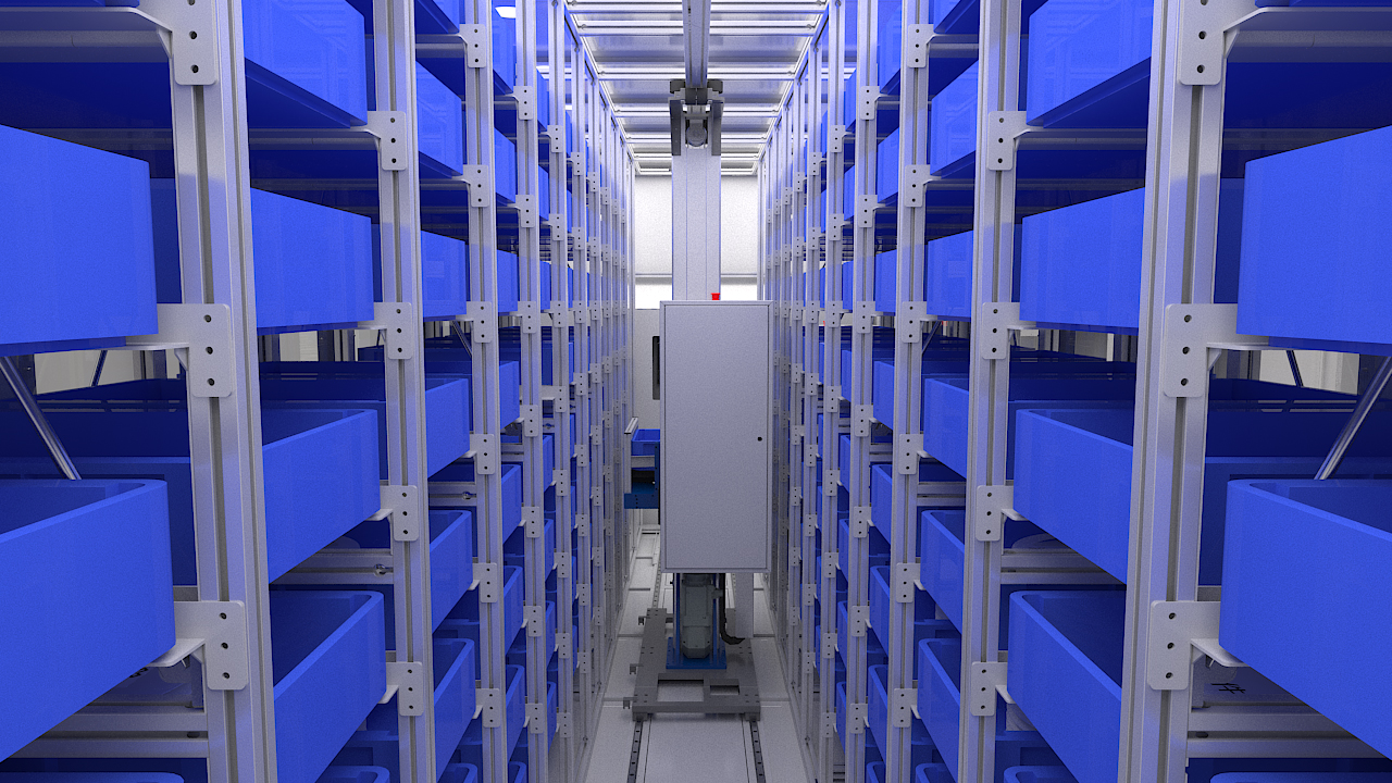 Humidity Sensitive Components storage bin
