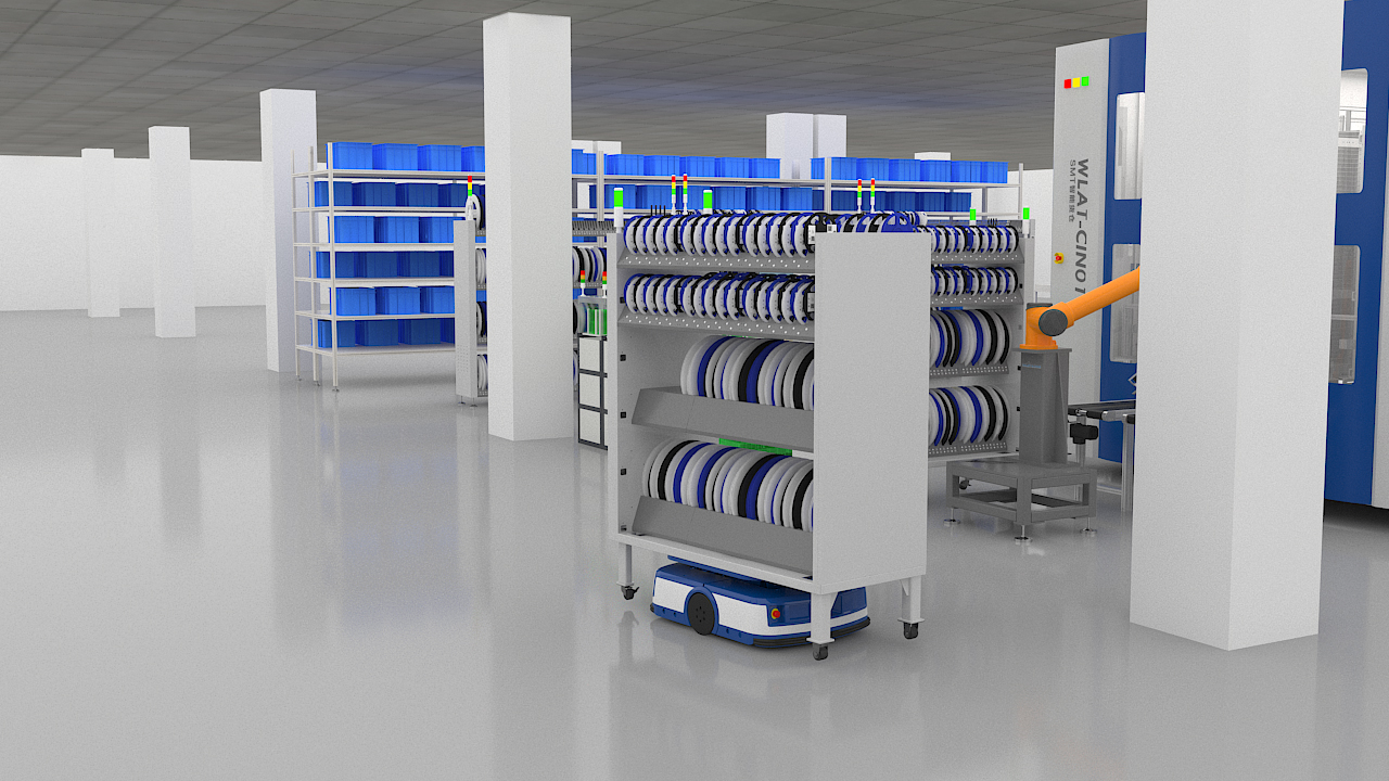 high storage SMT reel rack