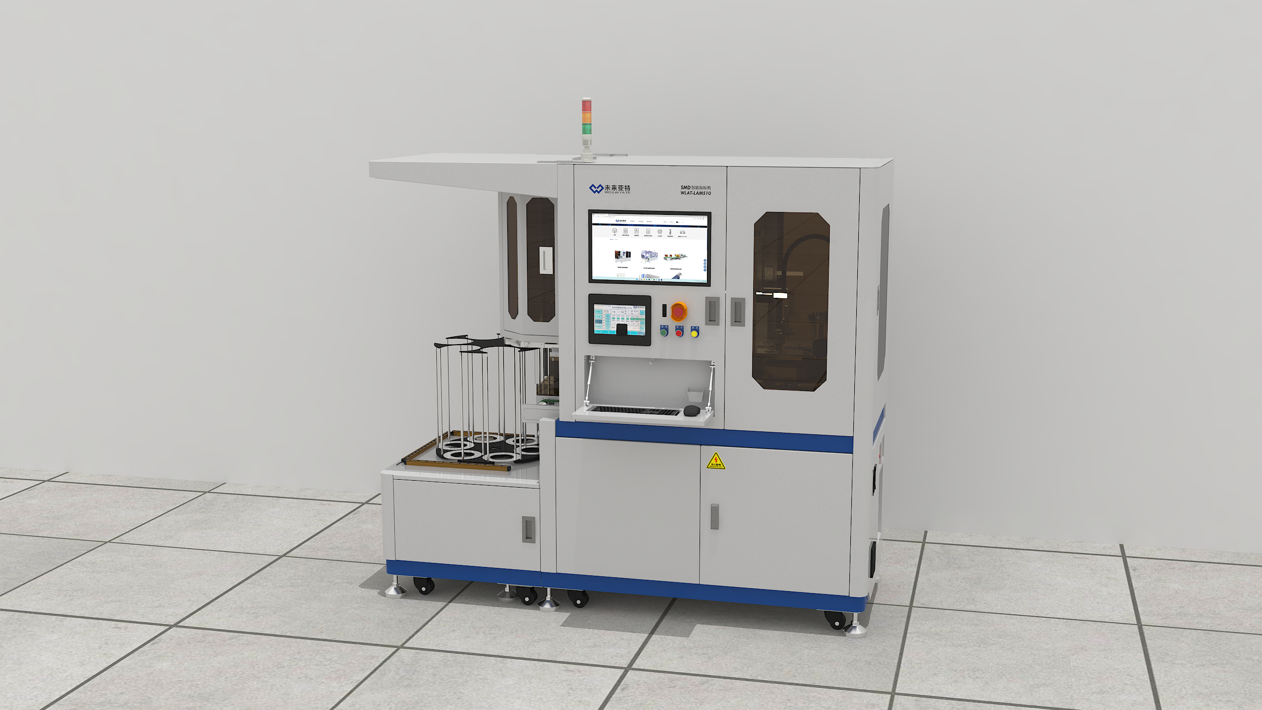 SMD reels  labeling machine