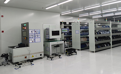 How does X-ray component counter cooperate with SMT production line?